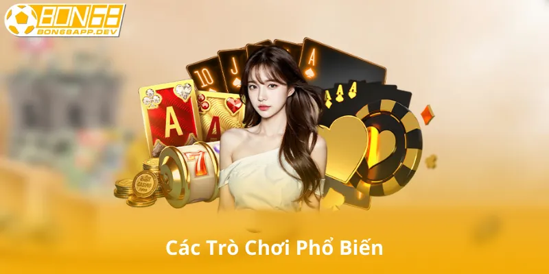 Các Trò Chơi Phổ Biến Tại Jili Casino