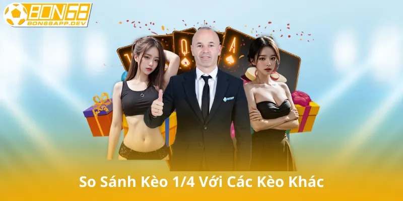 So Sánh Kèo 1/4 Với Các Loại Kèo Châu Á Khác
